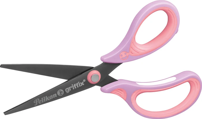 Pelikan griffix Schulschere Blisterverpackung, Universalschere, Rechtshänder, 150mm, Dreamy Purple