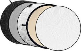 Godox Collapsible 5-in-1 Reflector Disc Soft-Gold, Silber, Schwarz, Weiß, Transluzent RFT-07 110cm