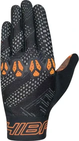 Chiba Trinity Fahrradhandschuhe schwarz/orange