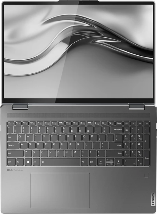 Lenovo Yoga 7 16IAP7, Storm Grey, Core i7-1260P, 16GB RAM, 1TB SSD, DE