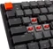Keychron K1 V4, 80% TKL, LEDs weiß, schwarz, Gateron LOW PROFILE RED, USB/Bluetooth, US Vorschaubild