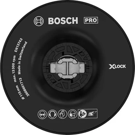 Bosch Professional X-LOCK Stützteller für Winkelschleifer hart, 115mm