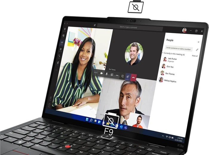 Lenovo ThinkPad X13s G1, Thunder Black, Snapdragon 8cx Gen 3, 16GB RAM, 1TB SSD, 5G, DE