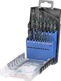 kwb HSS-R Metallbohrer-Sortiment inkl. Werkzeugbox, 19-tlg.