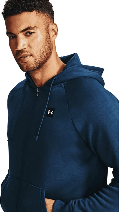 Under Armour Rival Fleece Zip Hoodie navy (Herren)
