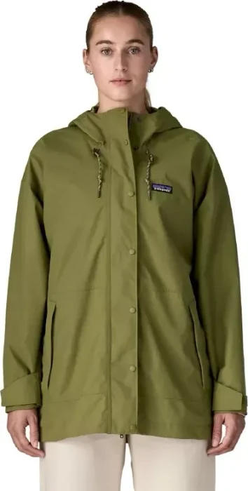Patagonia Outdoor Everyday Rain Funktionsjacke caper green (Damen)