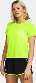 Under Armour Launch Funktionsshirt kurzarm high vis yellow/reflective (Damen)
