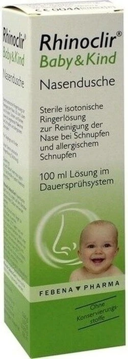 Rhinoclir Baby & Kind Nasendusche Lösung, 100ml