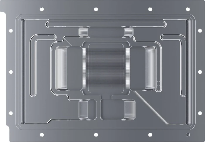Alphacool Eisblock Aurora Acryl GPX-N NVIDIA RTX 4080 AMP Trinity mit Backplate