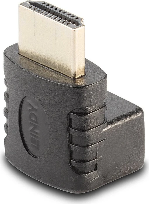 Lindy 4K HDMI Typ A Stecker/Buchse Adapter gewinkelt 90°
