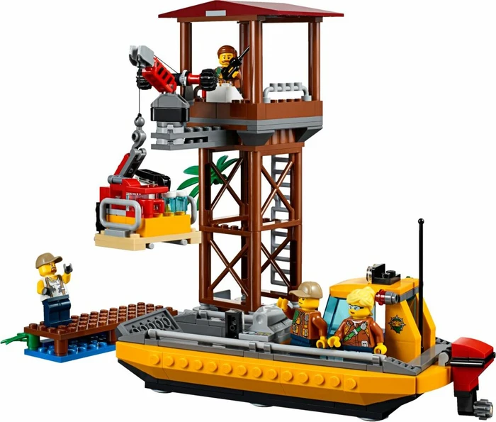 LEGO City Dschungelforscher - Dschungel-Versorgungshubschrauber