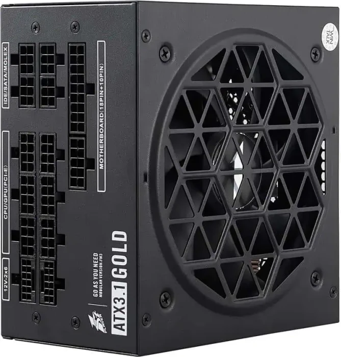 1st Player NGDP Gold schwarz 750W, ATX 3.1