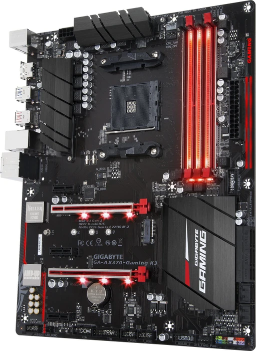 GIGABYTE GA-AX370-Gaming K3 (AMD AM4)
