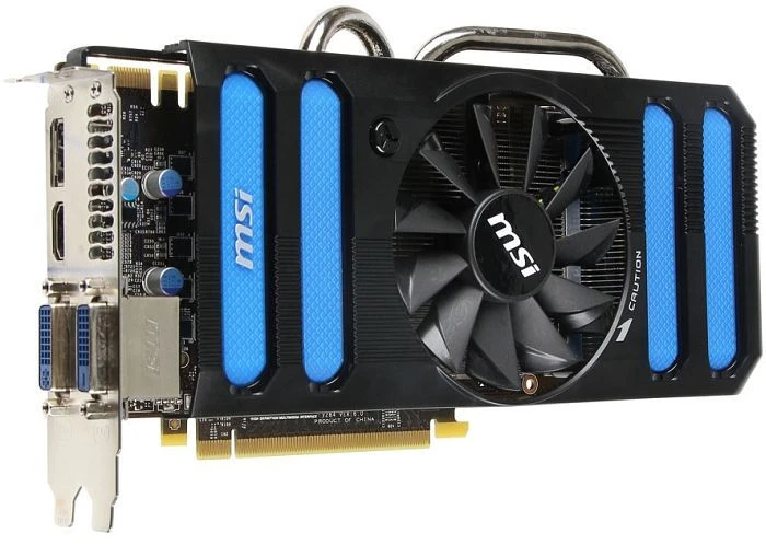 MSI GeForce GTX 660 Ti, N660Ti-2GD5/OC, 2GB GDDR5, 2x DVI, HDMI, DP