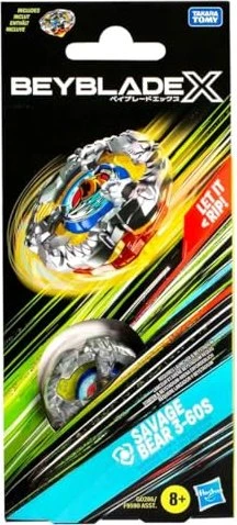 Hasbro Beyblade X Savage Bear 3-60S Booster Pack
