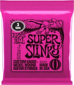 Ernie Ball Nickel Wound Super Slinky 3-Pack