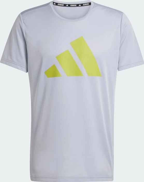 adidas Run It Laufshirt kurzarm halo silver (Herren)