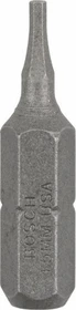 Bosch Professional Extra Hart Innensechskant Bit 1/4", 1.5x25mm, 3 Stück