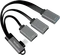 LogiLink Kabelpeitsche USB-Hub, 1x USB-A 3.0, 2x USB-A 2.0, 90° gewinkelt USB-C 3.0 [Stecker] Vorschaubild