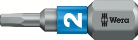 Wera 840/1 BTZ Innensechskant Bit 1/4", 2x25mm, 1 Stück