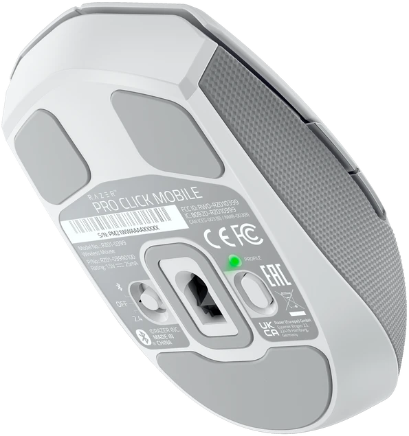 Razer Pro Click Mini Ergonomic Wireless Mouse, USB/Bluetooth