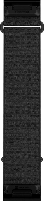 Garmin ComfortFit Quickfit Nylon Armband 26mm lang schwarz