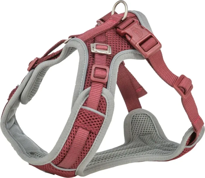 Trixie Premium FlexMesh Geschirr, M, Sangria (1989331)