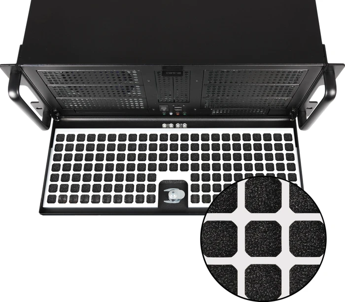 Chieftec UNC-411E-B, schwarz, 4HE, 1x 400W ATX-PSU