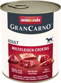 animonda GranCarno Dose Fleisch pur Adult Multifleisch-Cocktail, 800g