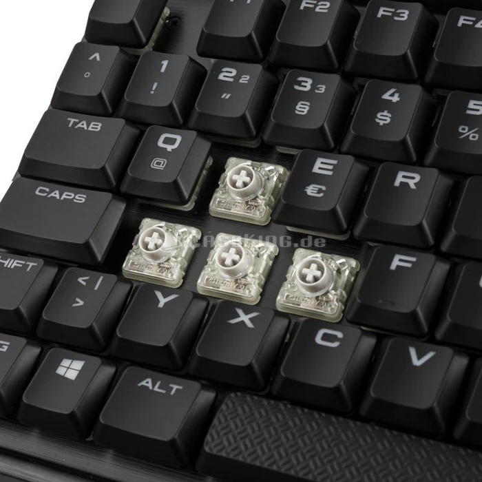 Corsair Gaming K70 RGB MK.2 Low Profile Rapidfire, MX LOW PROFILE RGB SPEED, USB, DE