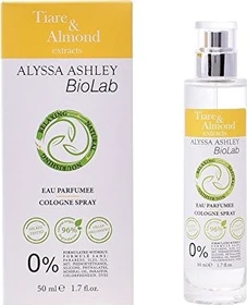 Alyssa Ashley Tiareblüte & Mandelöl Eau Parfumée Eau de Cologne, 50ml