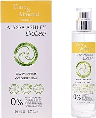 Alyssa Ashley Tiareblüte & Mandelöl Eau Parfumée Eau de Cologne, 50ml