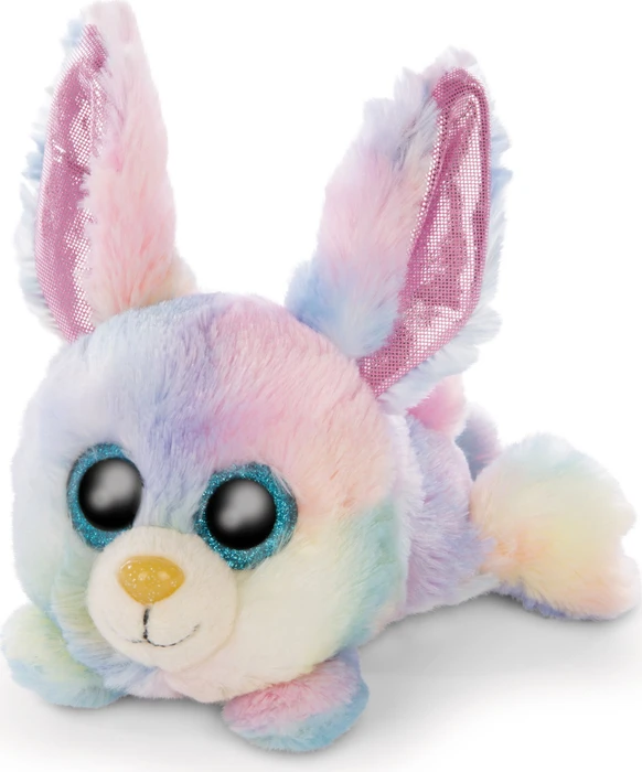 Nici Glubschis Hase Rainbow liegend 15cm