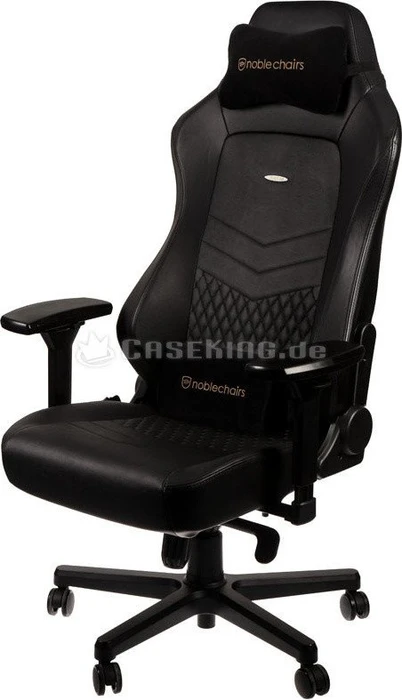 noblechairs Hero Gamingstuhl, schwarz