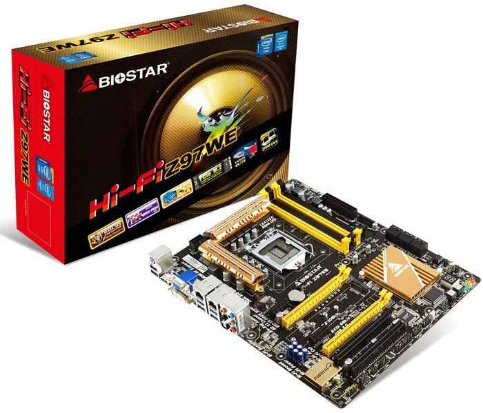 Biostar Hi-Fi Z97WE (Intel 1150)