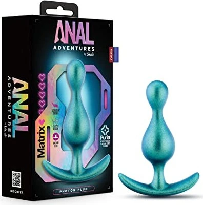 Blush Anal Adventures Matrix Photon Plug neptune teal