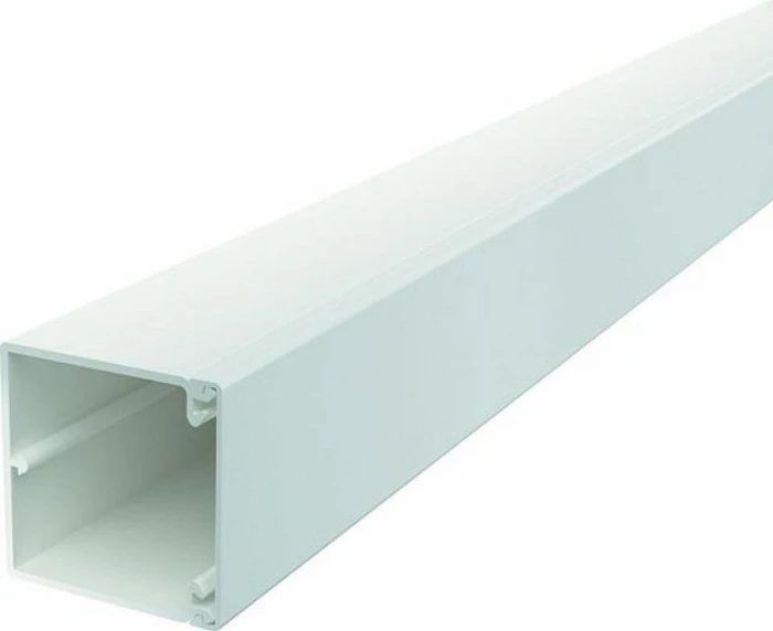 OBO Bettermann WDK60060RW Kabelkanal, 60x60mm, 2m, reinweiß