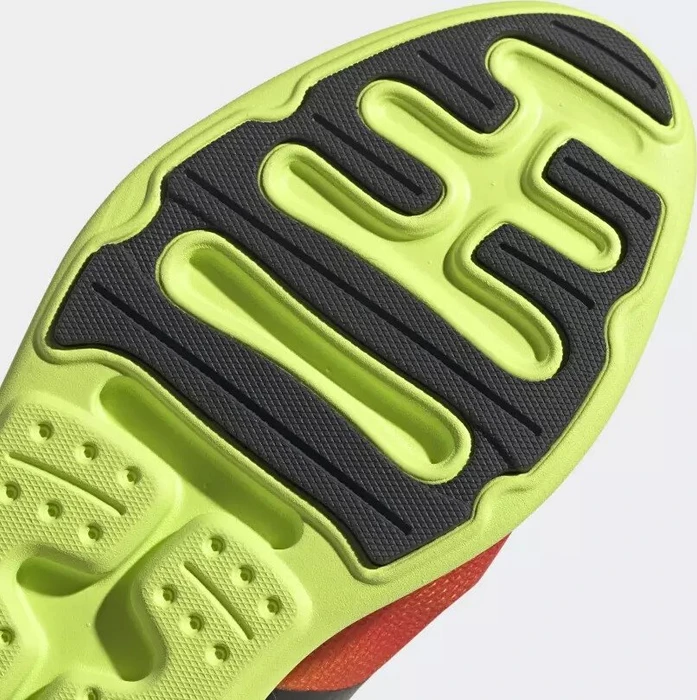 adidas ZX 2K Flux solar yellow/hi-res red/core black (Herren)