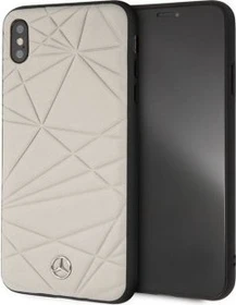 Mercedes-Benz Book Cover Leather Organic II für Samsung Galaxy S9+ schwarz