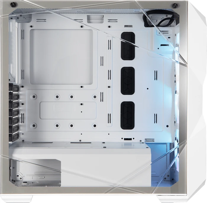 Cooler Master MasterBox TD500 Mesh ARGB, weiß, Glasfenster