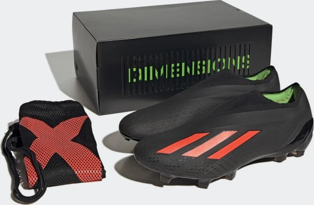 adidas X Speedportal+ FG core black/solar red/solar green