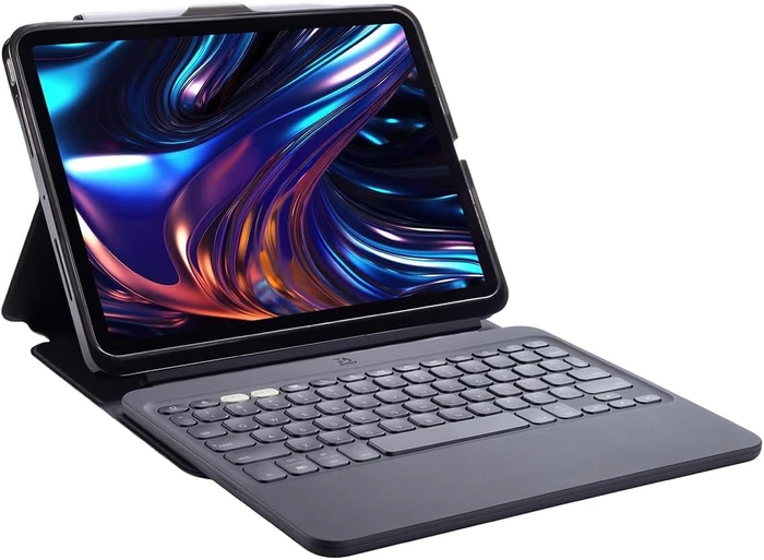 ZAGG Pro Keys 2 für iPad Pro 13" (M4/M5), grau/schwarz, DE
