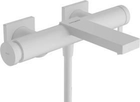 Hansgrohe Tecturis E Einhebel-Wannenmischer Aufputz mattweiß