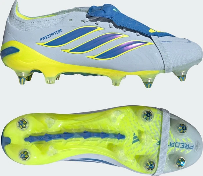 adidas Predator Elite Fold-Over Tongue SG crystal sky/ray blue/team solar yellow 2
