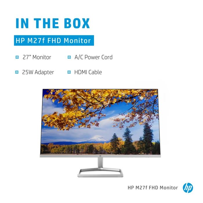 HP M27f, 2 Jahre Garantie, 27"