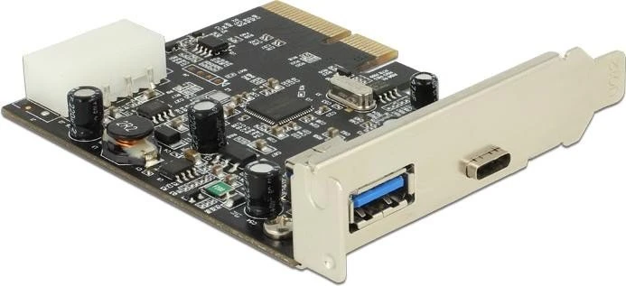 DeLOCK 1x USB-A 3.1, 1x USB-C 3.1, PCIe 3.0 x2