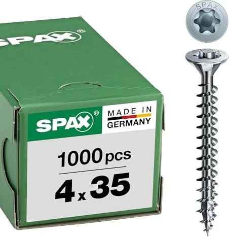 Spax WIROX A9J 4CUT T-STAR plus T20 Universalschraube, 4x35mm, 1000 Stück