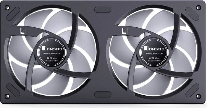 Jonsbo ZB-240B, schwarz, 2x 120mm