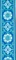 D'Addario Peace & Love Woven Guitar Strap Blue and White Vorschaubild