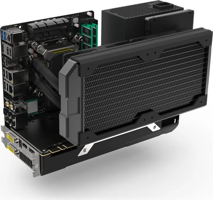 Streacom DA2, silber, Mini-ITX